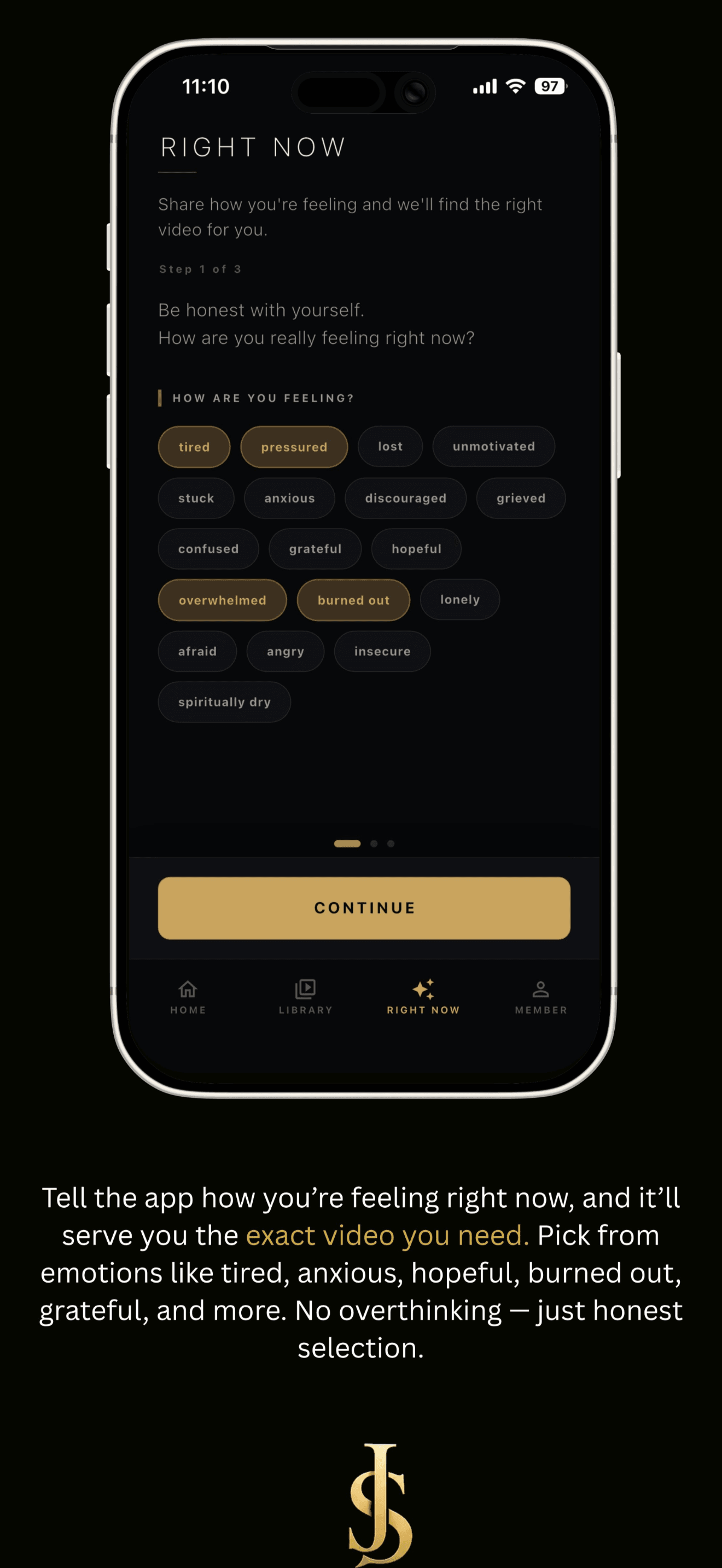 Joseph Sabello app — screen 7